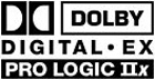 Dolby Digital EX w/Pro Logic IIx Logo